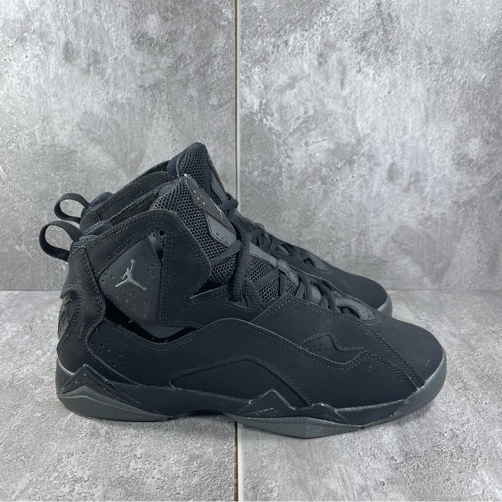 Jordan Black and Gray High-Top Sneakers with Jumpman Logo
